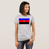 T-shirt Drapeau de fierté polyamoureuse (Devant entier)