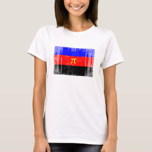 T-shirt Drapeau de fierté polyamoureux