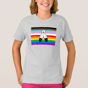 T-shirt Drapeau de fierté progressiste LGBTQ+ Two-Spirit