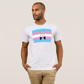 T-shirt Drapeau de fierté trans bispirituel (Devant entier)