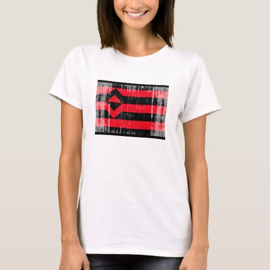 T-SHIRT DRAPEAU DE FIST PRIDE (Devant)