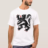 T-shirt Drapeau de Flandre (Devant)