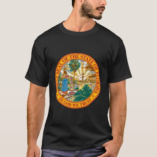 T-shirt Drapeau de Floride (Devant)