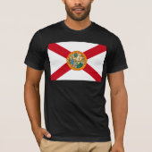 T-shirt Drapeau de Floride : L'état de soleil des Floridie (Devant)