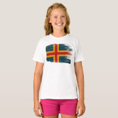 T-shirt Drapeau de fond (Devant entier)