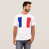 T-shirt Drapeau de France (Devant entier)