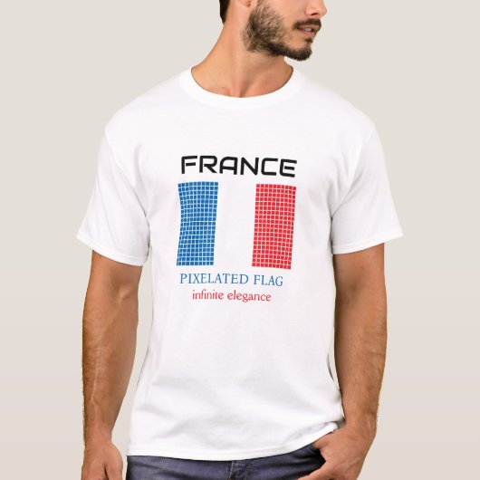 T-shirt Drapeau de France (Devant)