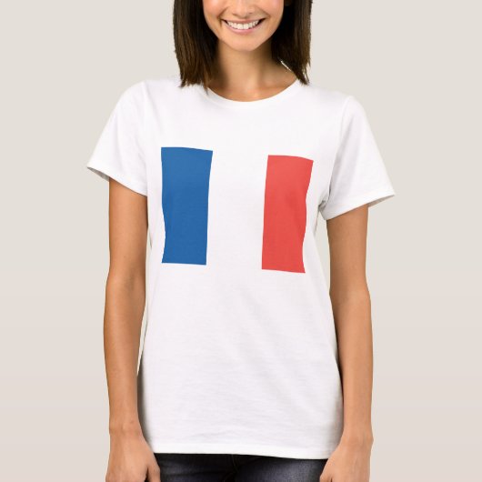 T-shirt Drapeau de France (Devant)