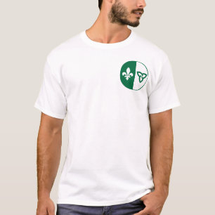 T-shirt Drapeau de Franco-Ontarian