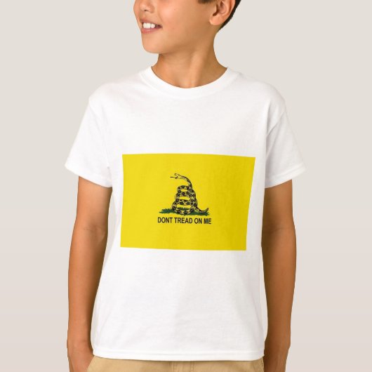 T-shirt Drapeau de Gadsden (Devant)