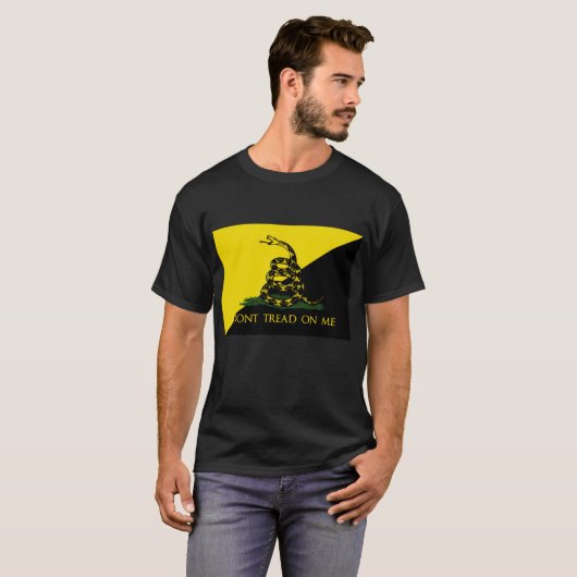 T-shirt Drapeau de Gadsden (Devant entier)