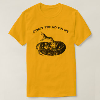 T-shirt Drapeau de Gadsden NE ME REGARDE PAS