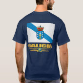 T-shirt Drapeau de Galice (Dos)