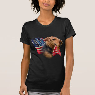 T-shirt Drapeau de gallois Terrier