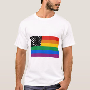 T-shirt Drapeau de gay pride