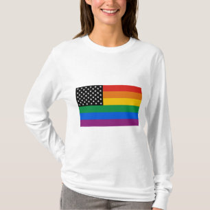 T-shirt Drapeau de gay pride