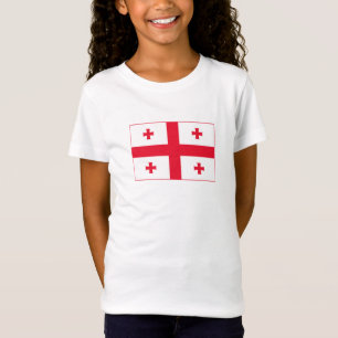 T-Shirt Drapeau de Géorgie