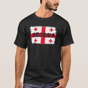 T-shirt Drapeau de Géorgie cool