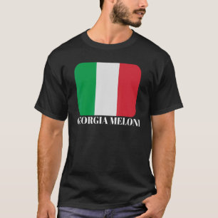 T-shirt Drapeau de Géorgie Meloni - Héros italien