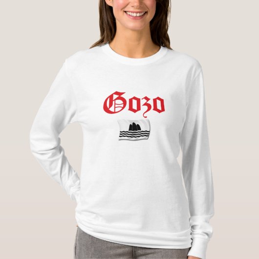 T-shirt Drapeau de Gozo (Devant)