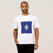 T-shirt Drapeau de Guam (Devant entier)