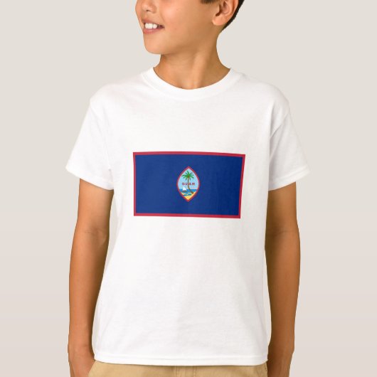 T-shirt Drapeau de Guam (Devant)