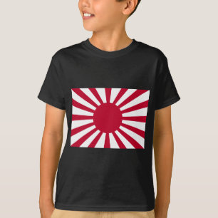 T-shirt Drapeau de guerre de Soleil Levant de l'armée de