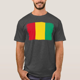 T-shirt Drapeau de Guinée