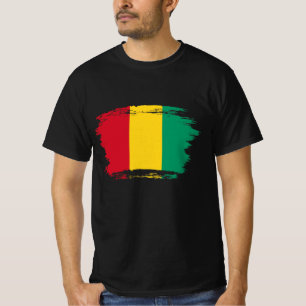T-shirt Drapeau de Guinée