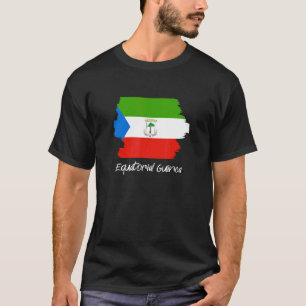 T-shirt Drapeau de Guinée équatoriale