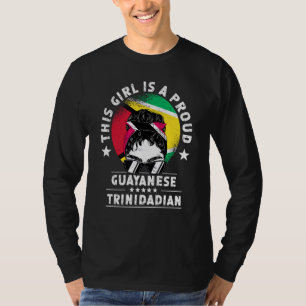 T-shirt Drapeau de Guyane Trinité-et-Tobago Fierté de femm