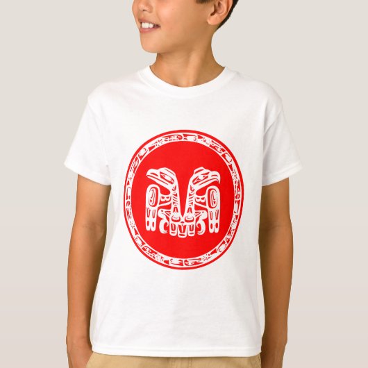 T-shirt Drapeau de Haida (Devant)