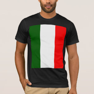 T-shirt Drapeau de haute qualité de l'Italie