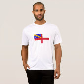 T-shirt Drapeau de Herm (Devant entier)