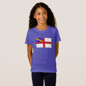 T-Shirt Drapeau de Herm (Devant entier)