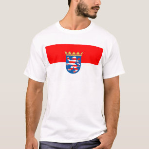 T-shirt Drapeau de Hesse