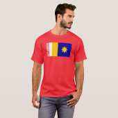 T-shirt Drapeau de Hutchinson, Kansas (Devant entier)