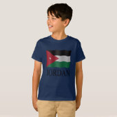 T-shirt Drapeau de Jordanie (Devant entier)