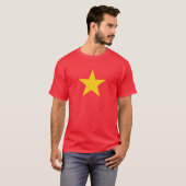 T-shirt Drapeau de kỳ Việt Nam du Vietnam - de Quốc (Devant entier)