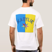 T-shirt Drapeau de Kabylie (Dos)