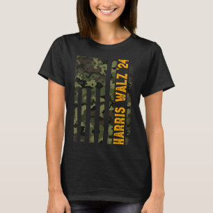 T-shirt Drapeau de Kamala Camo pour l'élection présidentie