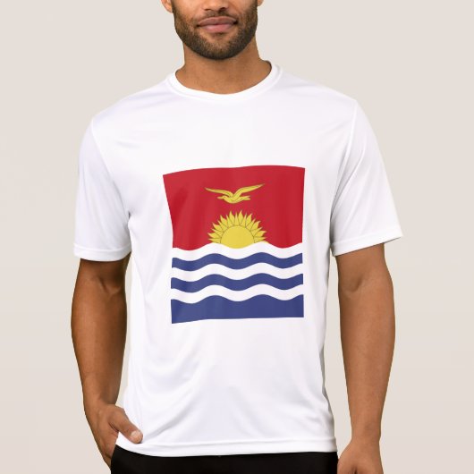 T-shirt Drapeau de Kiribati (Devant)