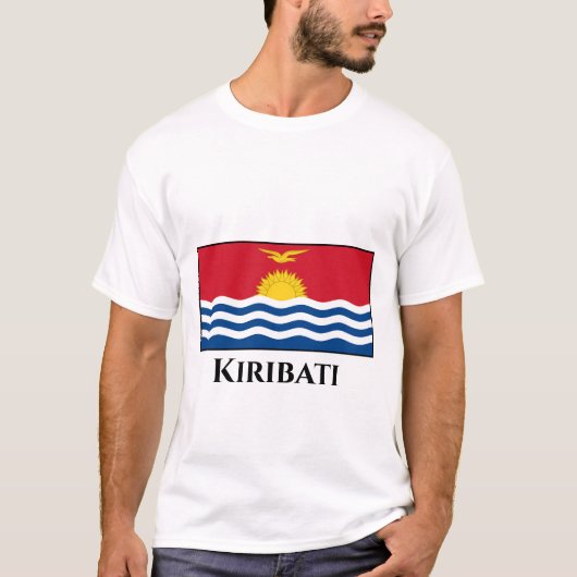 T-shirt Drapeau de Kiribati (Devant)
