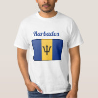 T-shirt Drapeau de la Barbade