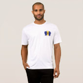 T-shirt Drapeau de la Barbade (Devant entier)