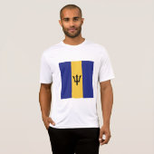 T-shirt Drapeau de la Barbade (Devant entier)