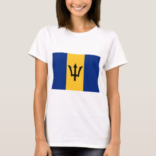 T-shirt Drapeau de la Barbade (Bajan)