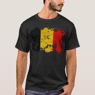T-shirt Drapeau de la Belgique
