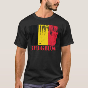 T-shirt Drapeau de la Belgique