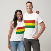 T-shirt Drapeau de la Bolivie (Unisexe)
